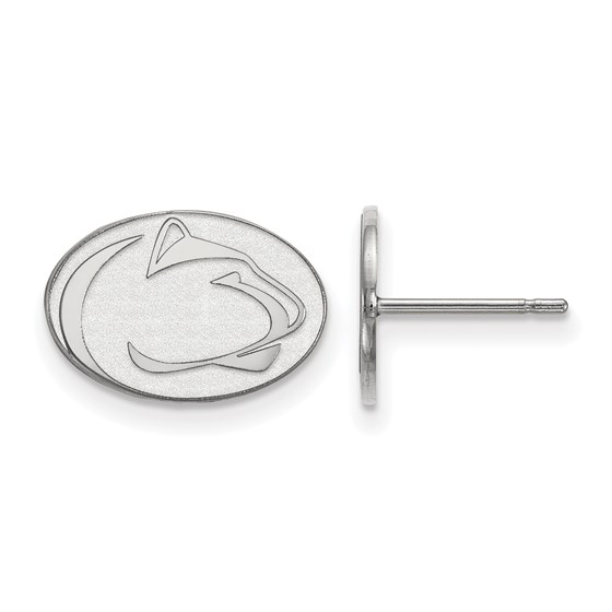 Sterling Silver Penn State University Post Earrings Sterling Silver Penn State University Post Earrings